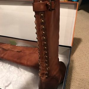 Arturo Chiang leather riding boots
